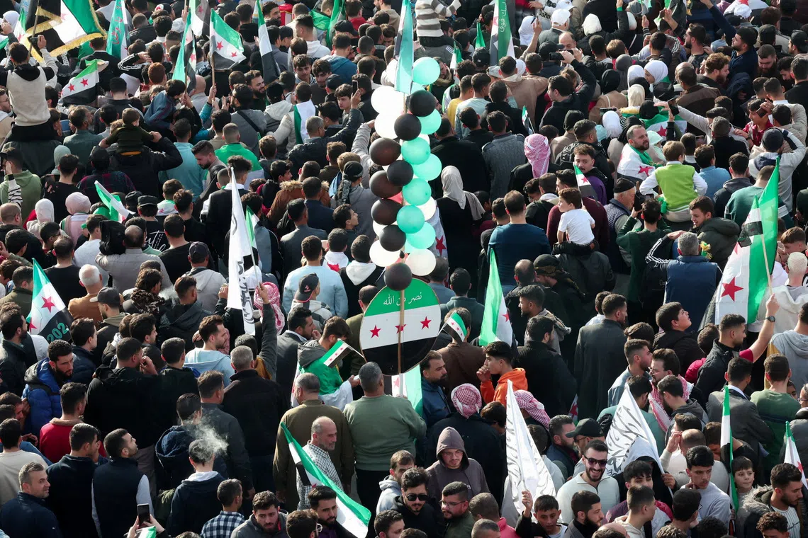 Syria marks one year after toppling of Assad