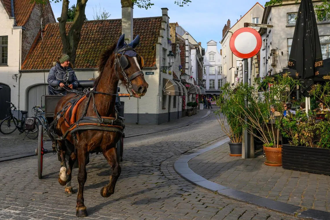 As a Unesco World Heritage site, the picturesque medieval city in Belgium is a popular travel destination in Europe.