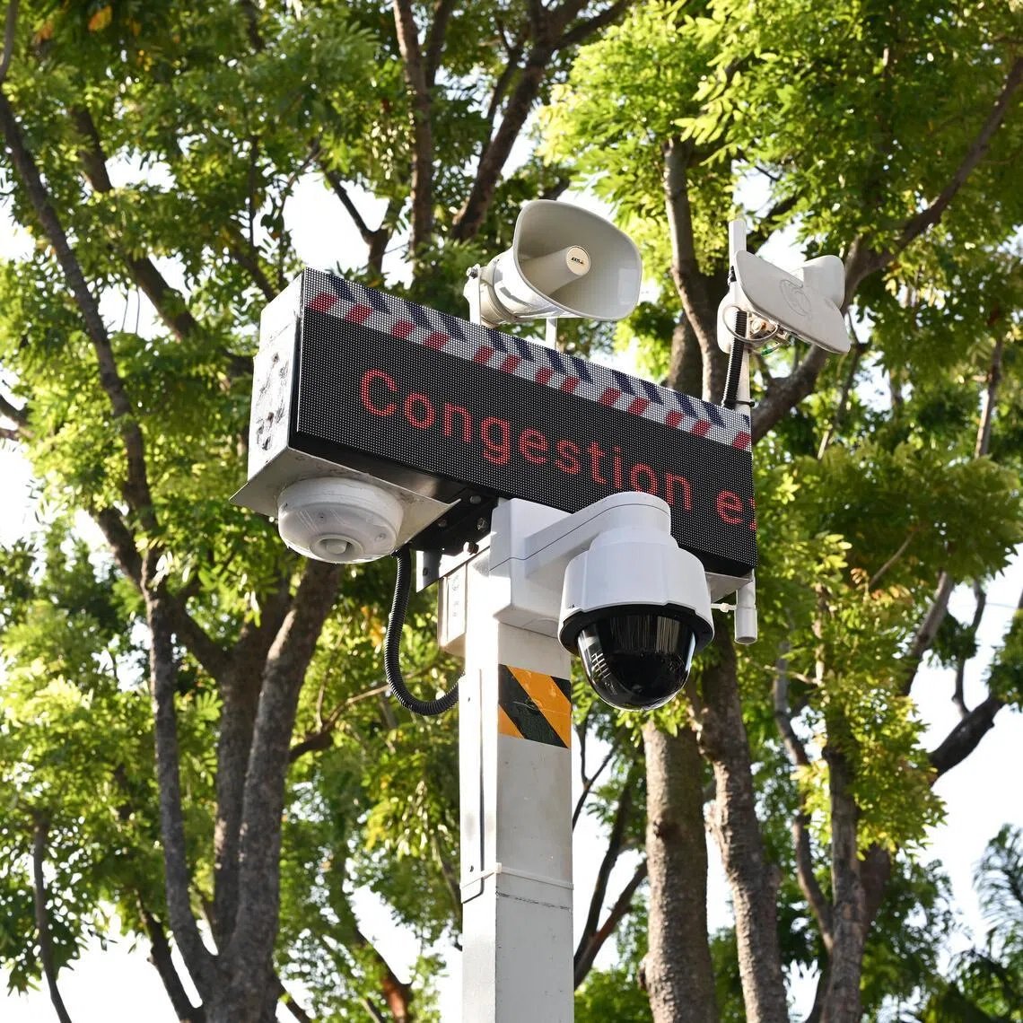 A Police Mobile Camera (Mobicam) was deployed at Punggol Town Square to deter and detect crime in the area.