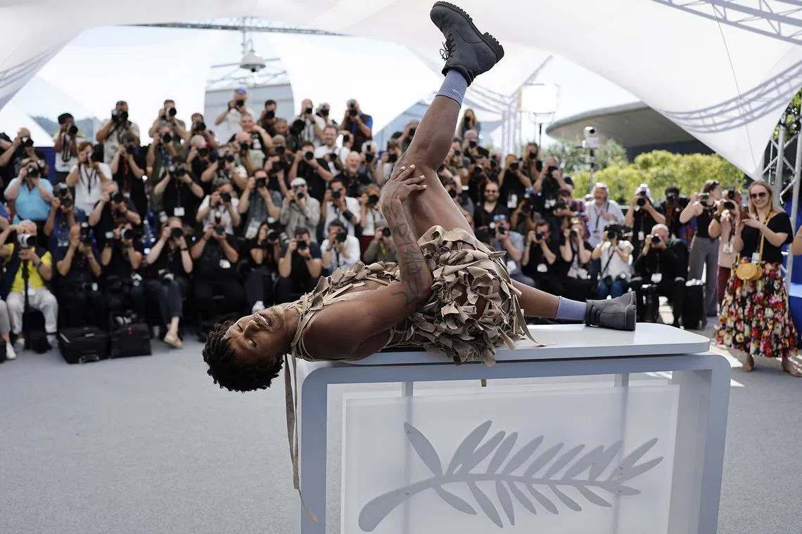 Jonathan Guilherme attending the photocall for I Only Rest In The Storm during the 78th annual Cannes Film Festival, in Cannes, France, May 18, 2025. 