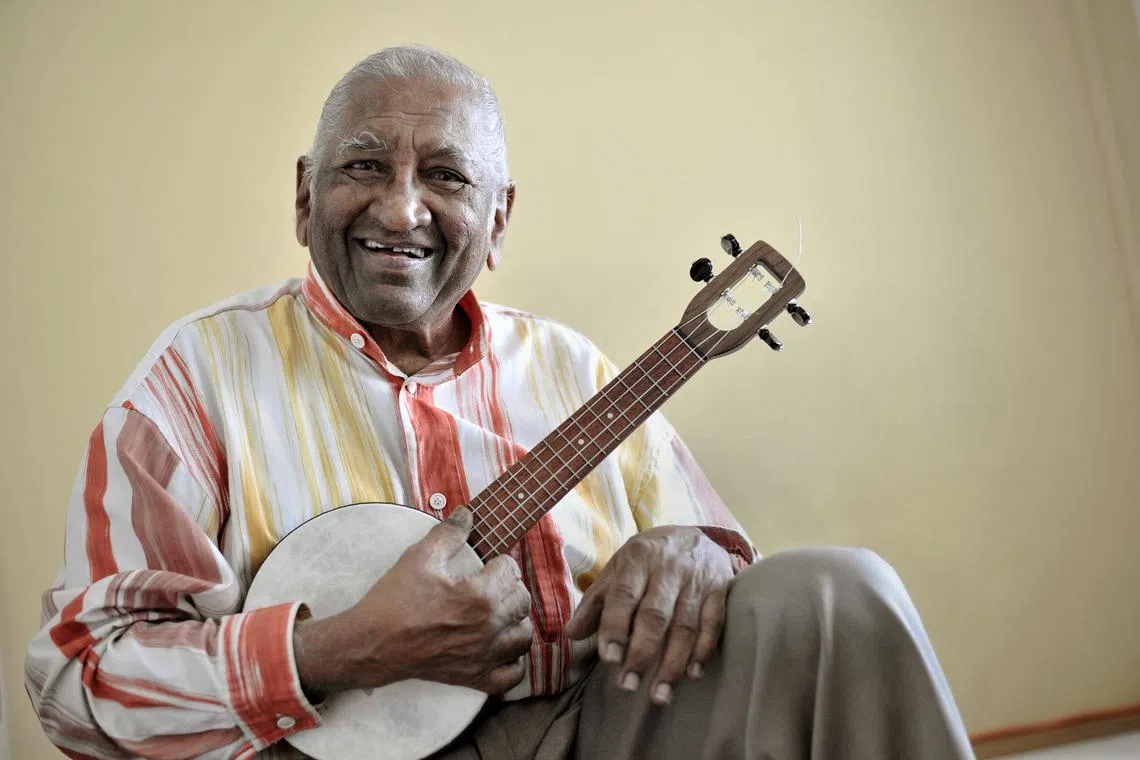 Pioneer musician Alexander S. Abisheganaden, perhaps the most important guitarist in Singapore history, died peacefully at St Luke’s Hospital on Friday, aged 97.