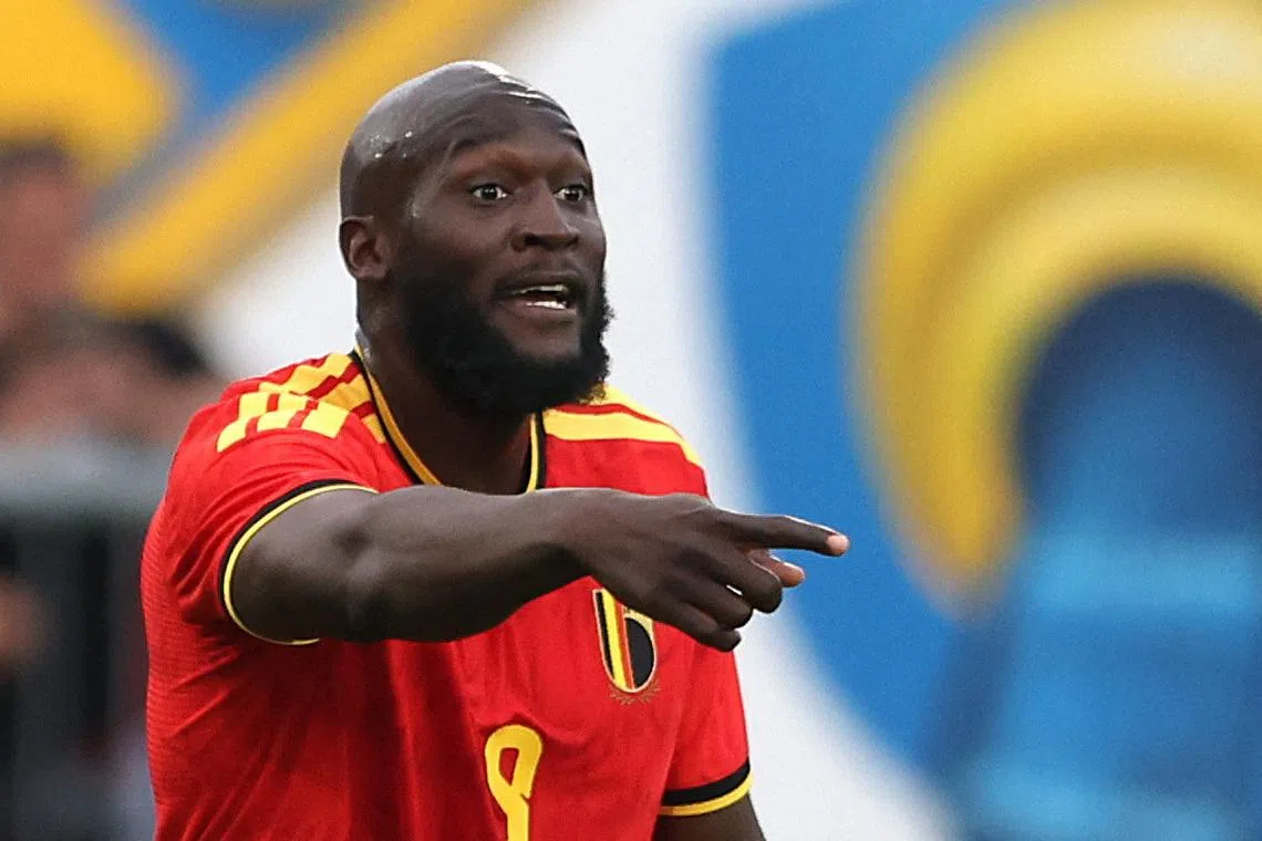 Soccer Football - International Friendly - Croatia v Belgium - Stadion HNK Rijeka, Rijeka, Croatia - June 2, 2026 Belgium's Romelu Lukaku reacts REUTERS/Antonio Bronic