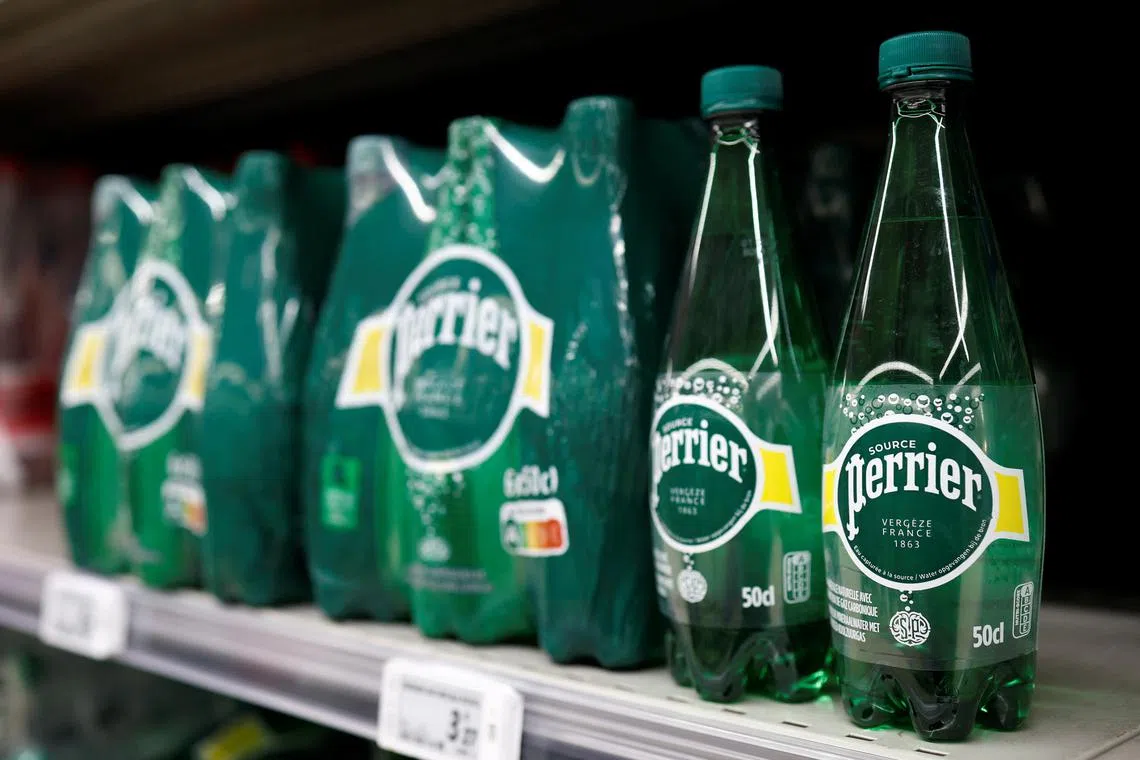 The government prefect for the southern Gard region, where Perrier is extracted and bottled, said the product was not a risk to consumers.