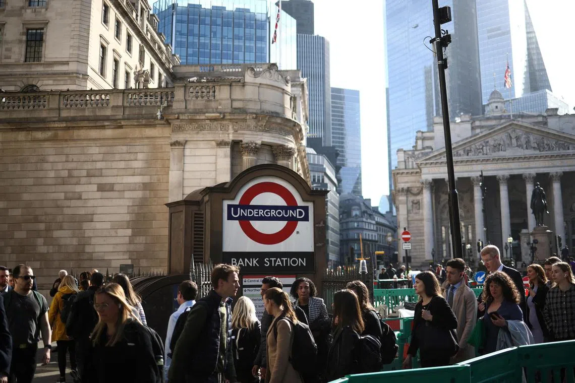 While unemployment is expected to edge up for the three months to April, showing that demand for workers may be starting to ease, wage growth is also expected to pick up again, underlining inflation concerns.