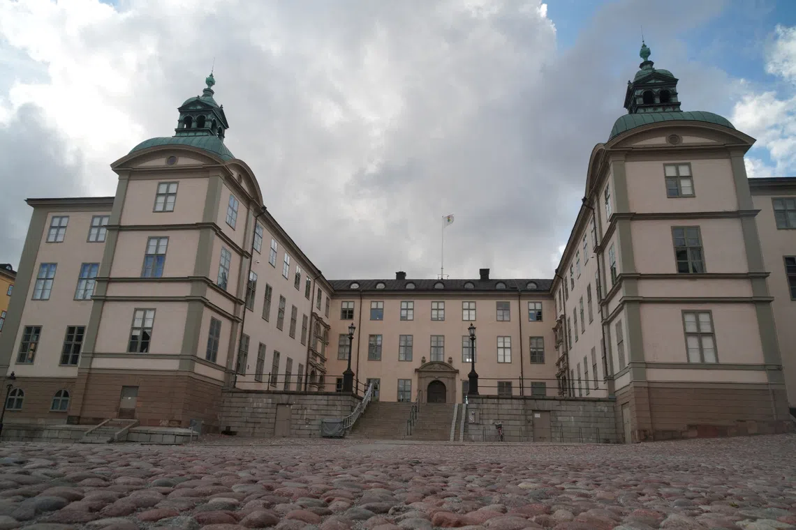 FILE PHOTO: A general view shows the Svea Court of Appeal on the island of Riddarholmen in Stockholm, Sweden, on July 16, 2023. REUTERS/Tom Little/File Photo