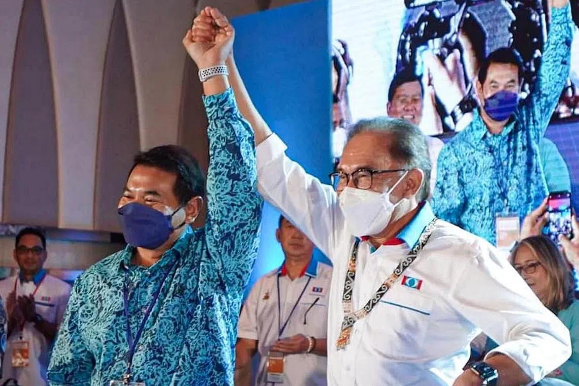 Opposition leader Anwar Ibrahim (right) and his newly elected deputy, Mr Rafizi Ramli, expressed an openness to cooperate with those opposed to the ruling Barisan Nasional.
