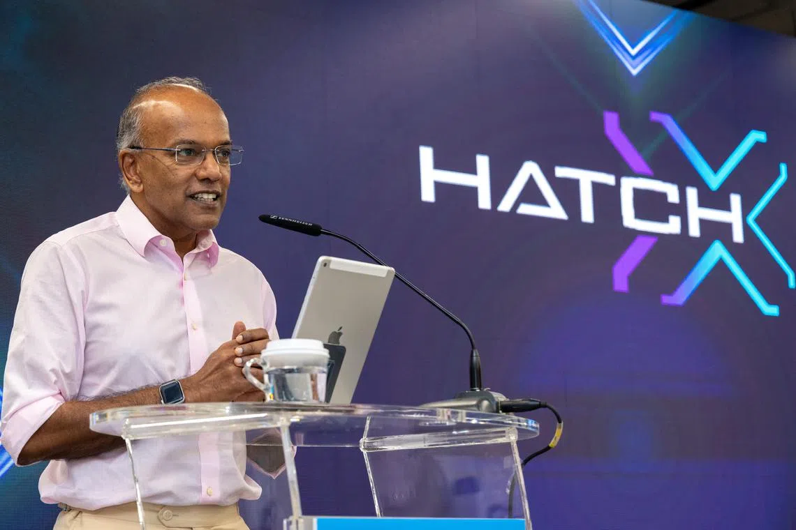 CMG20230530-TimChong01/张思庆/黄俊贤/HTX's innovation centre Hatch to accelerate growth of homeland security S&T start-up ecosystem [JTC LAUNCHPAD @ ONE-NORTH, BLK 79, AYER RAJAH CRESCENT, #04-04, S139955]

EMBARGOED TILL 1430 2023-05-30