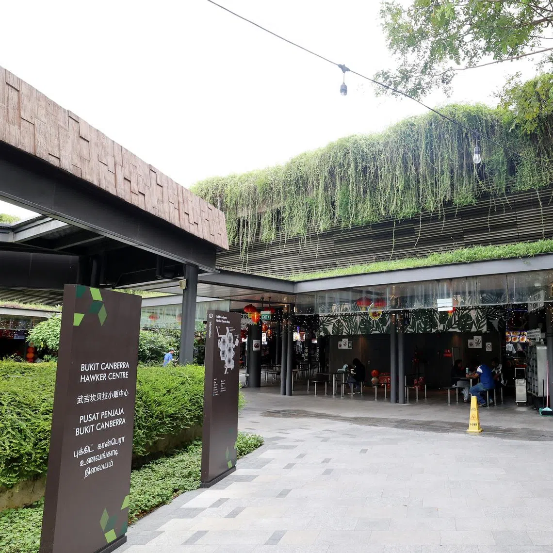 Health Minister Ong Ye Kung oversees the ward where the food centre is located.