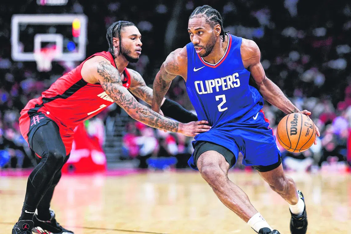 Los Angeles Clippers forward Kawhi Leonard averaged 21.5 points and 5.9 rebounds in just 37 games last season.
