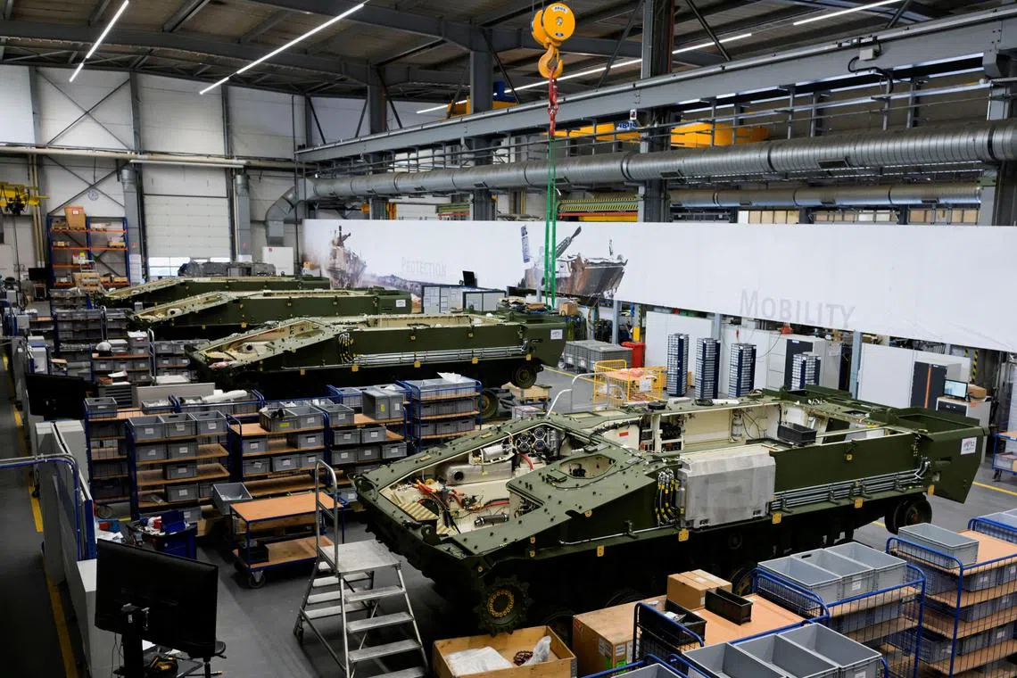 Global defence spending rose sharply last year to well over $2tn and is set to rise faster still this year.