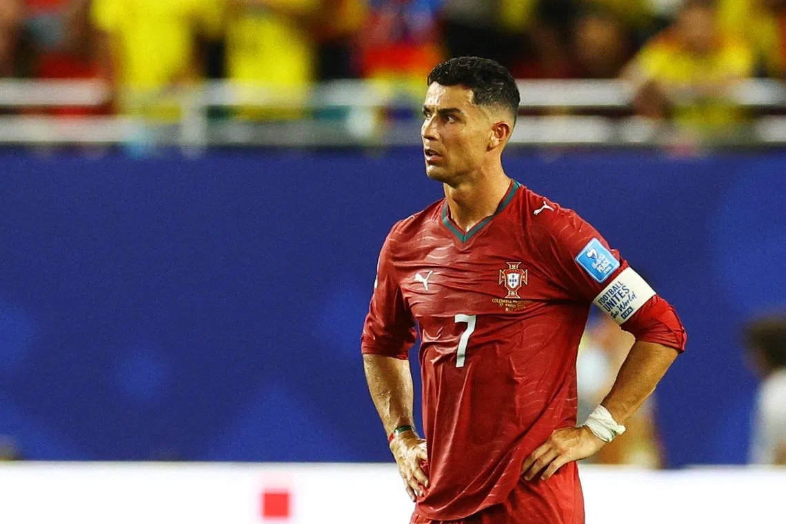 Portugal’s Cristiano Ronaldo has faced criticism for his lack of contribution in Portugal games.