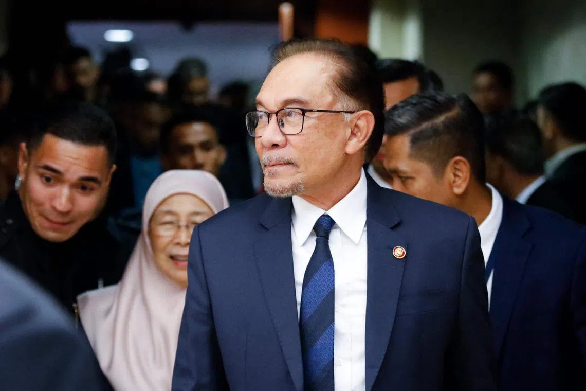Malaysian PM Anwar Ibrahim was seen favourably by two-thirds of the respondents polled, said pollster Merdeka Center.