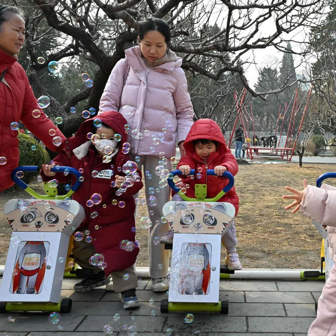 China is threatened with a demographic crisis after its birth rate halved over the past decade.
