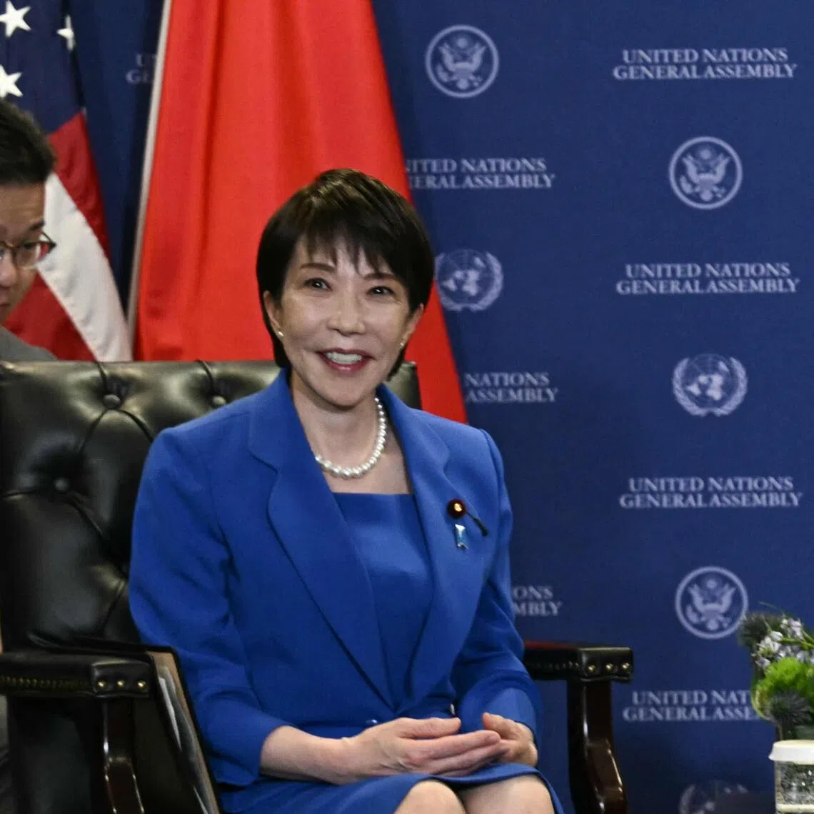 Japan’s Prime Minister Sanae Takaichi met US President Donald Trump on the sidelines of the 81st United Nations General Assembly in New York, on Sept 22.