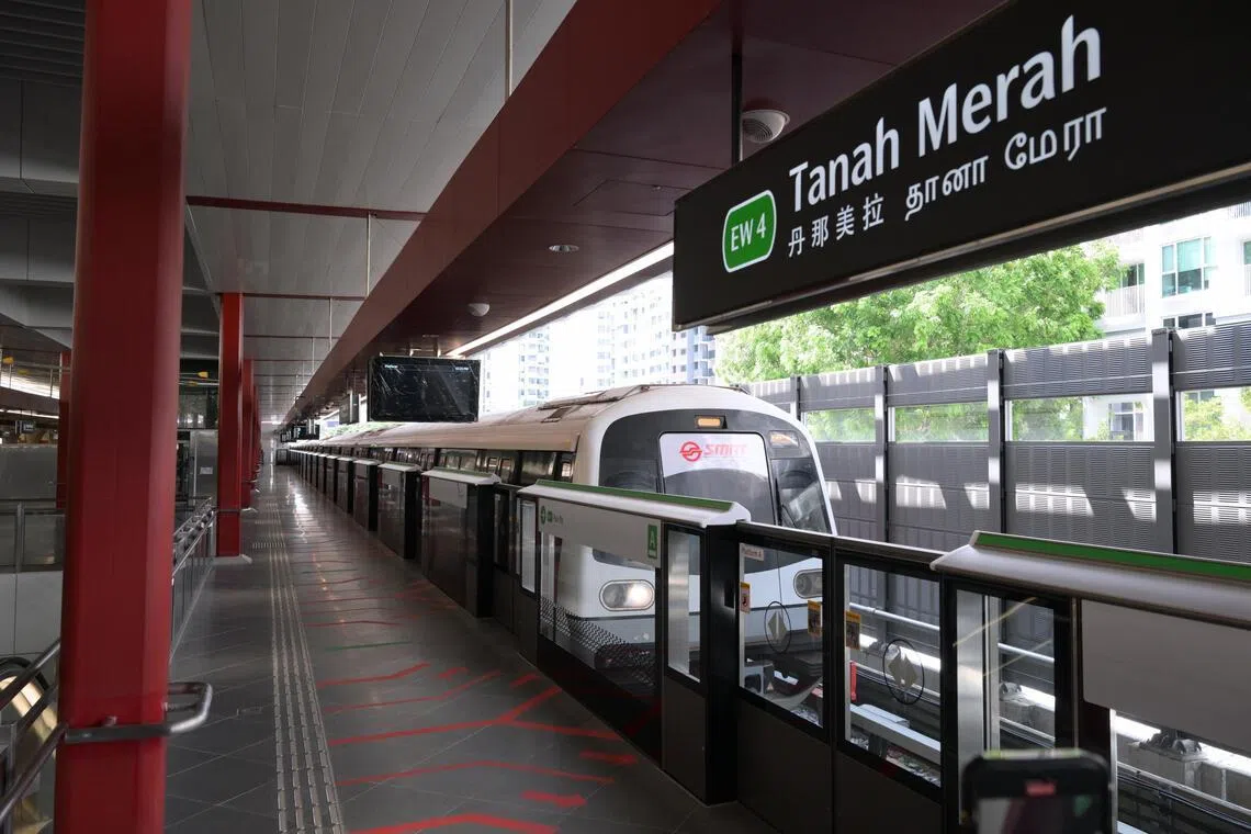 Shuttle bus to ply between Tanah Merah, Expo MRT stations during March 14-17 service suspension