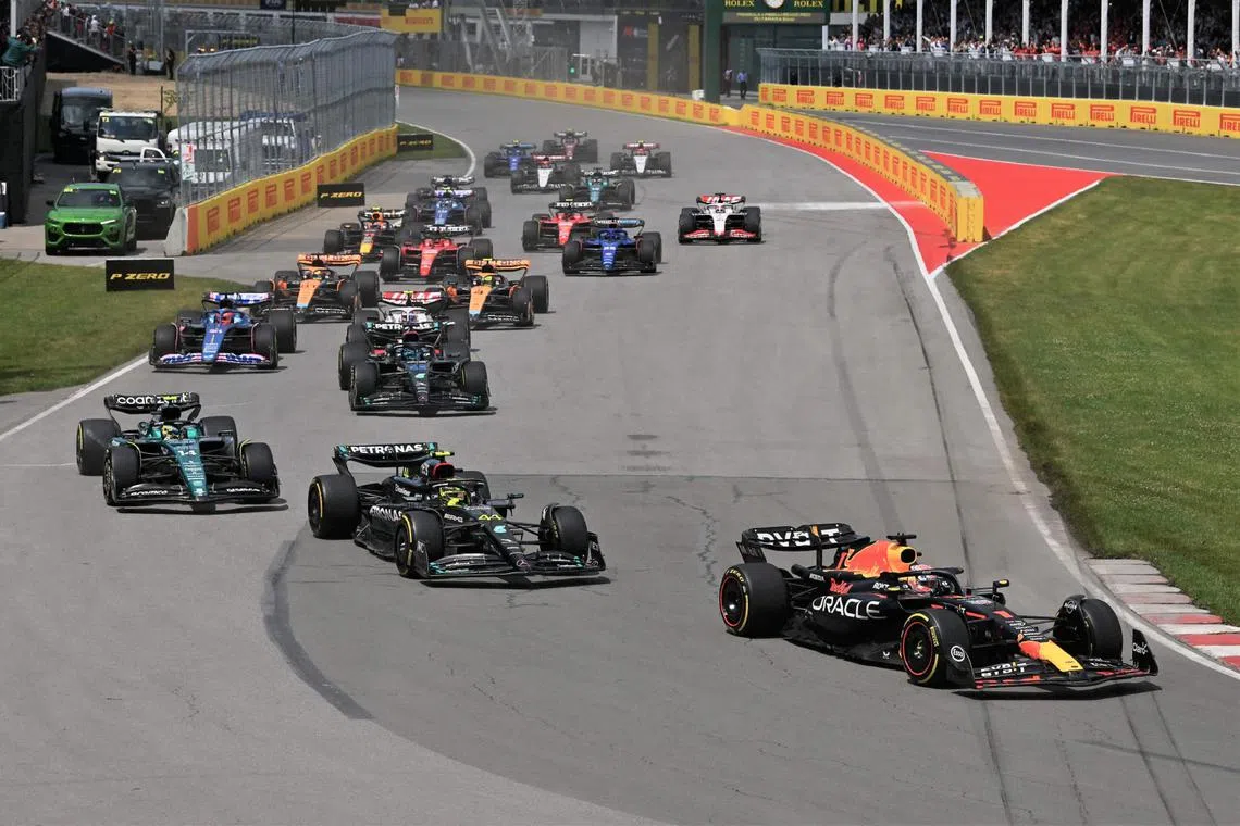 The F1 grid currently consists of 20 drivers across 10 teams.