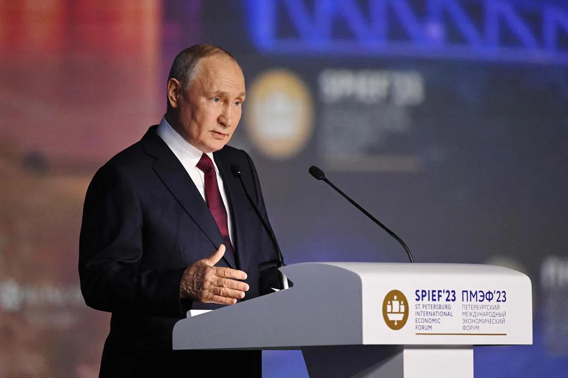 Russian President Vladimir Putin said additional defence spending was needed to bolster national security.