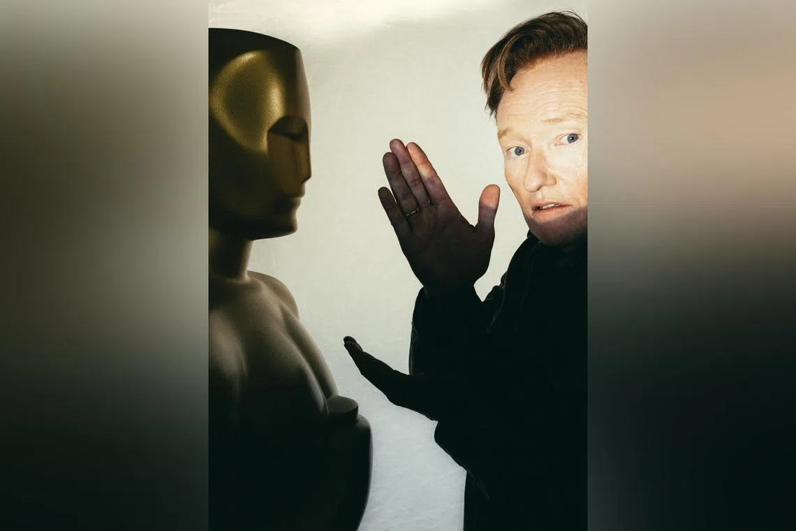 Comedian Conan O'Brien is hosting the Oscars 2025.