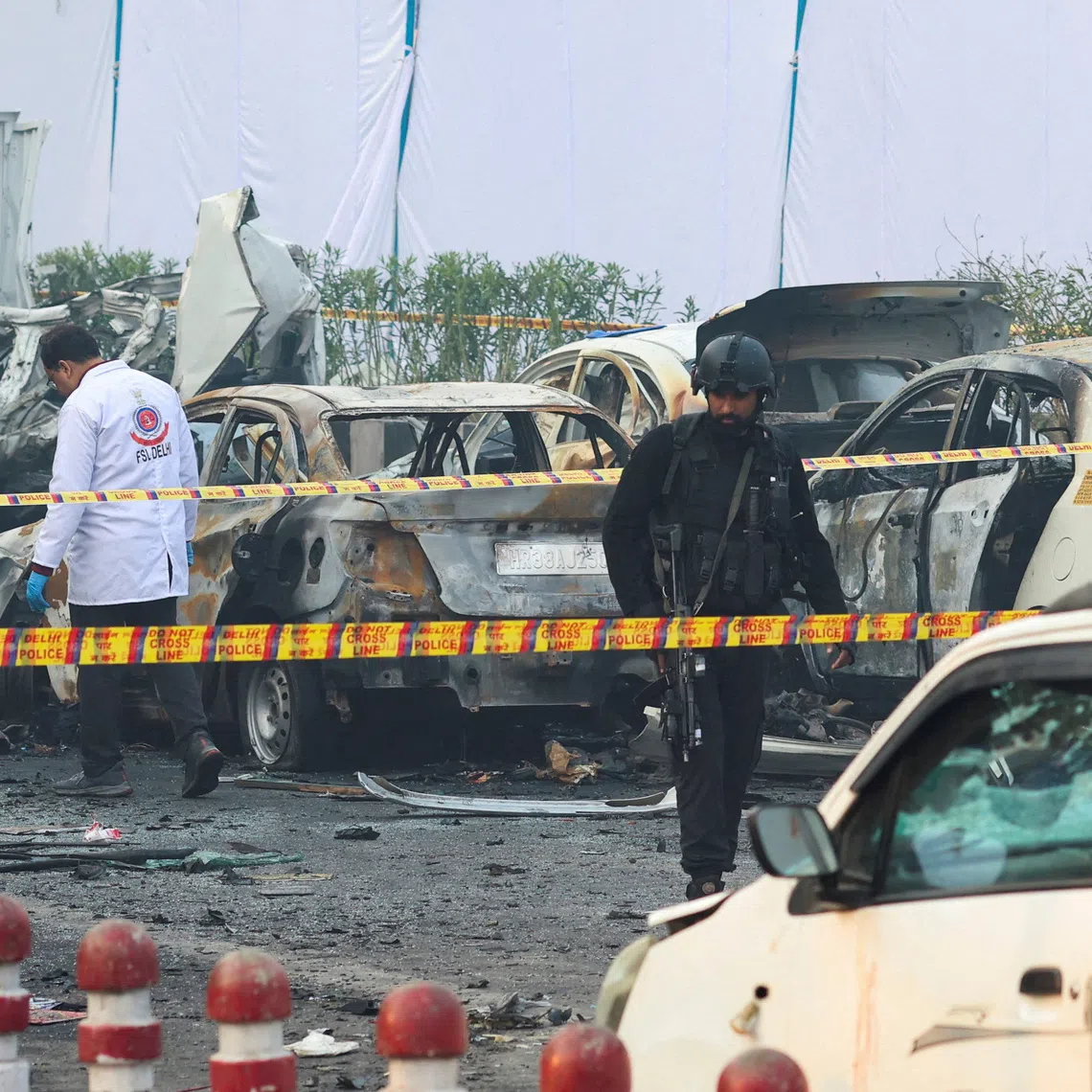 The Indian government said last week it was treating the car blast as a “terror incident”.