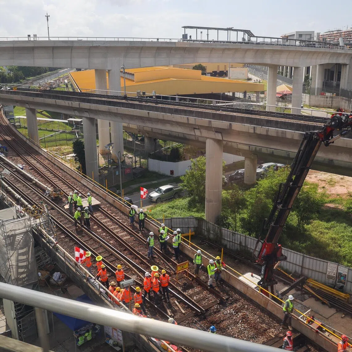 LTA said the early resumption was made possible by good weather and effective coordination of teams on the ground.