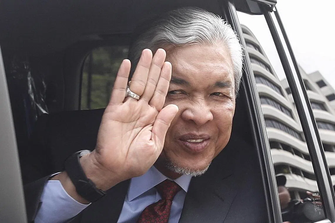 Supporters of Umno president Zahid is pushing for him to be appointed deputy prime minister, 