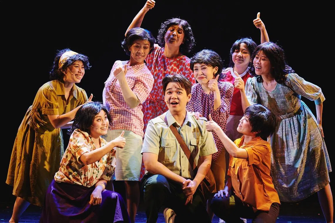 sflao04 - The Theatre Practice restages its popular Lao Jiu: The Musical. CREDIT AND COPYRIGHT: TUCKYS PHOTOGRAPHY 