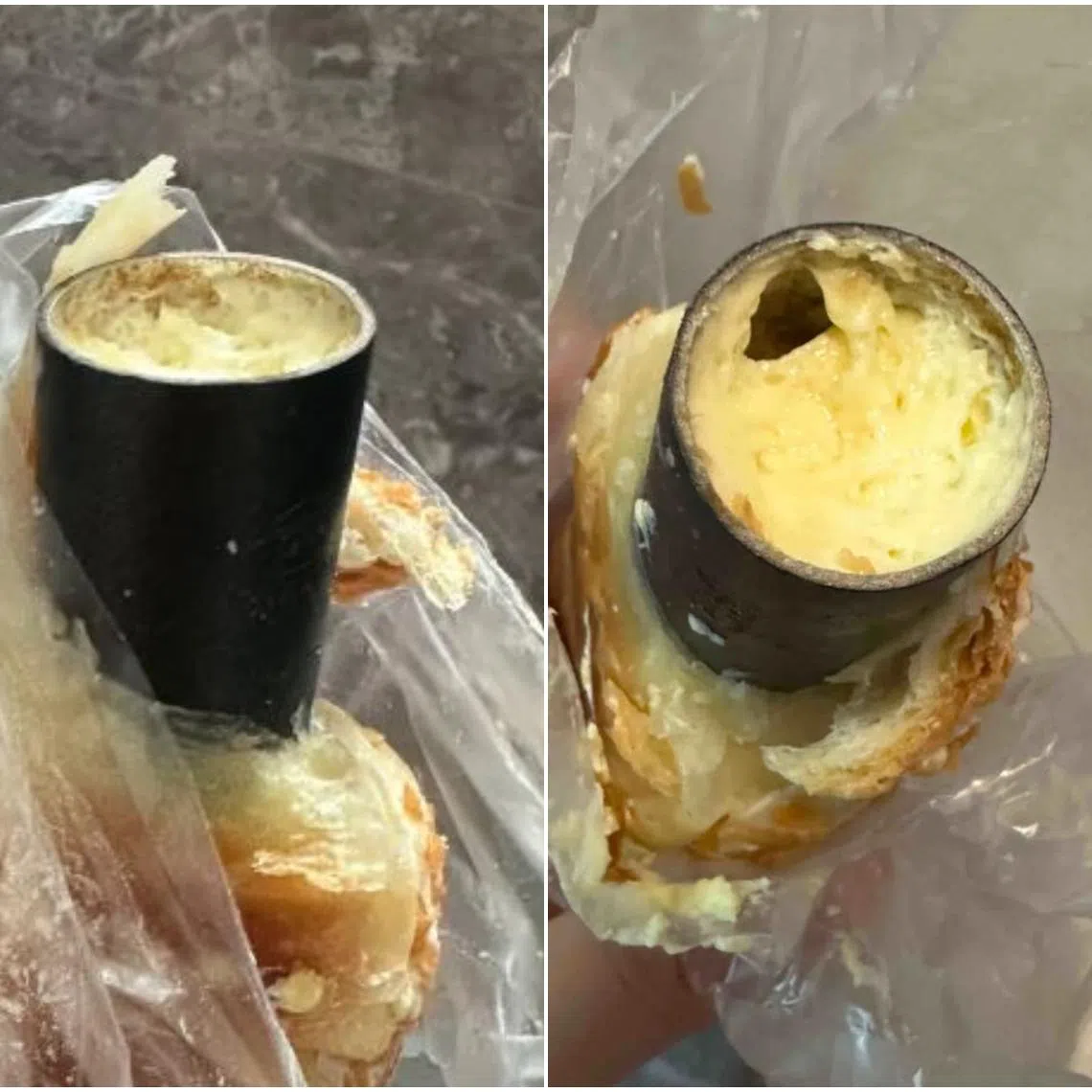 The customer said she bought the pastry from a BreadTalk outlet at Plaza Singapura on Jan 7.