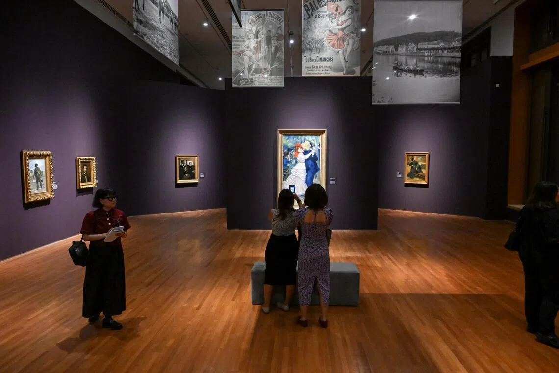 ST20251106_202508800146/sfshow12/Shintaro Tay/
Section 5 - Modern Encounters at the National Gallery Singapore's Impressionism show - Into The Modern - the biggest one to come to Southeast Asia on Nov 6, 2025.