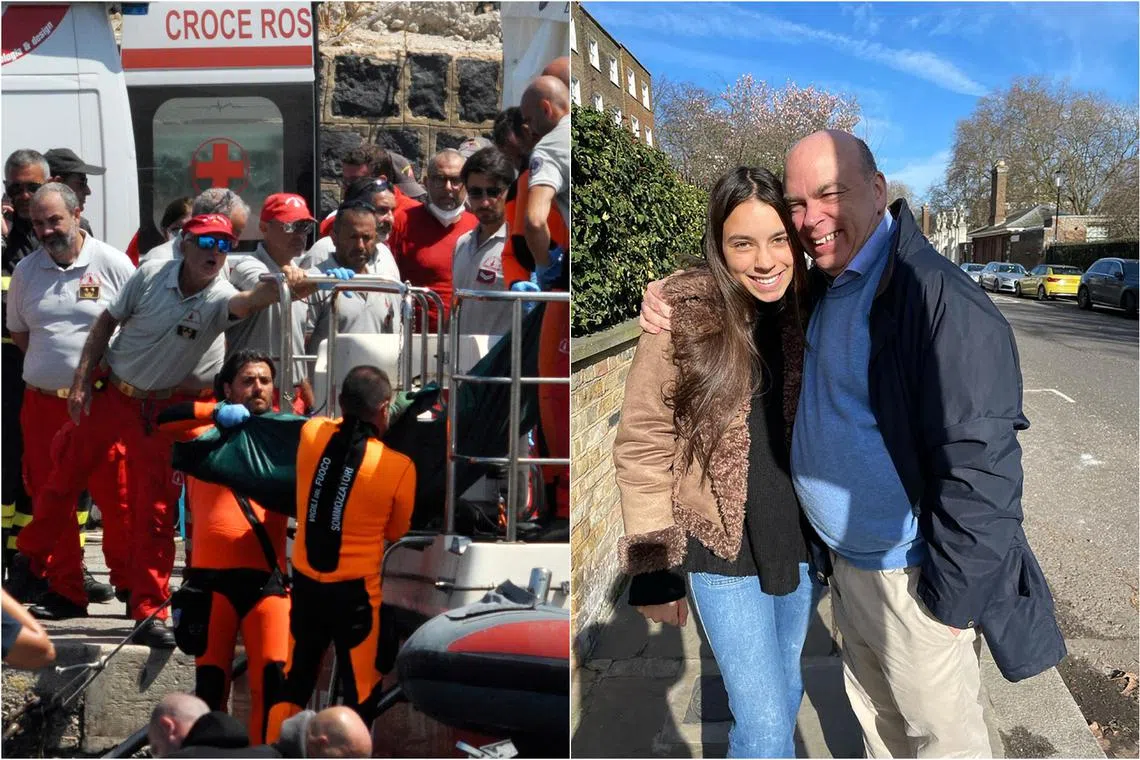 The bodies of Hannah and her father Mike Lynch were discovered by specialist divers who have been scouring the submerged vessel.