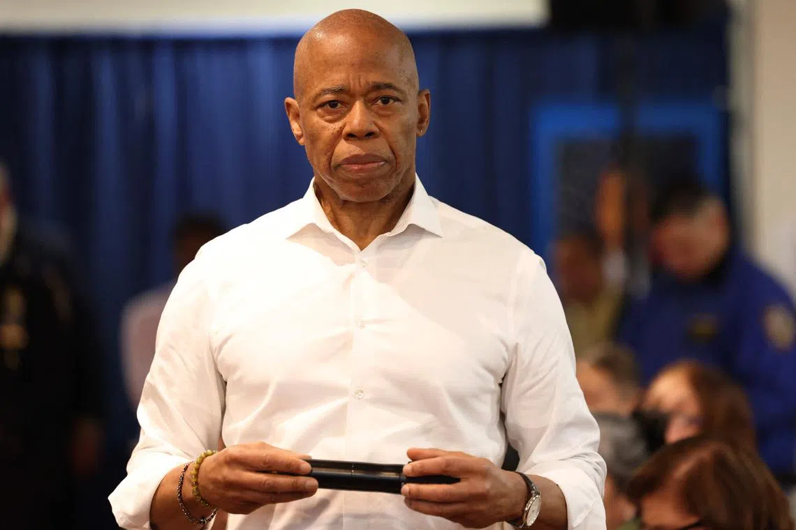 Adams has argued he was targeted by former President Joe Biden’s administration for criticising its immigration policy. 