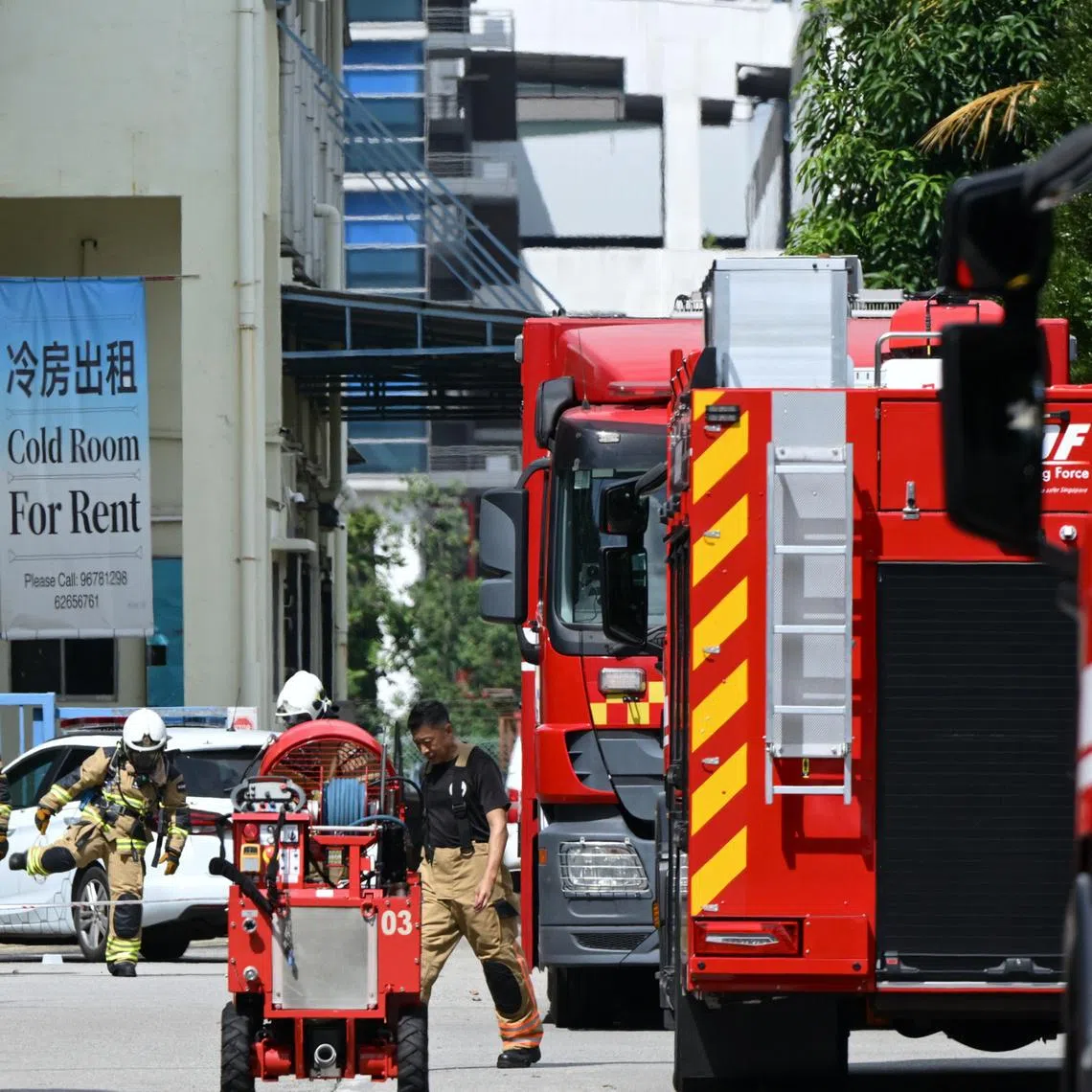 The SCDF said it received a call for assistance at about 11.45am on June 29.