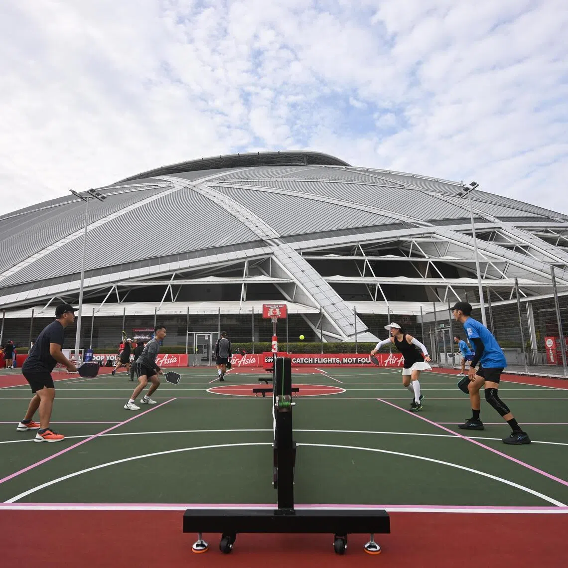 Every extra court or field is an opportunity for kids and adults to have fun and discover their skills. 