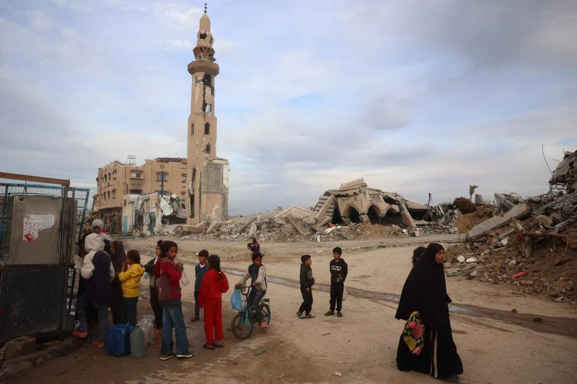 Fighting in Gaza has been halted since Jan 19 under a truce arranged with US support and Qatari and Egyptian mediators.