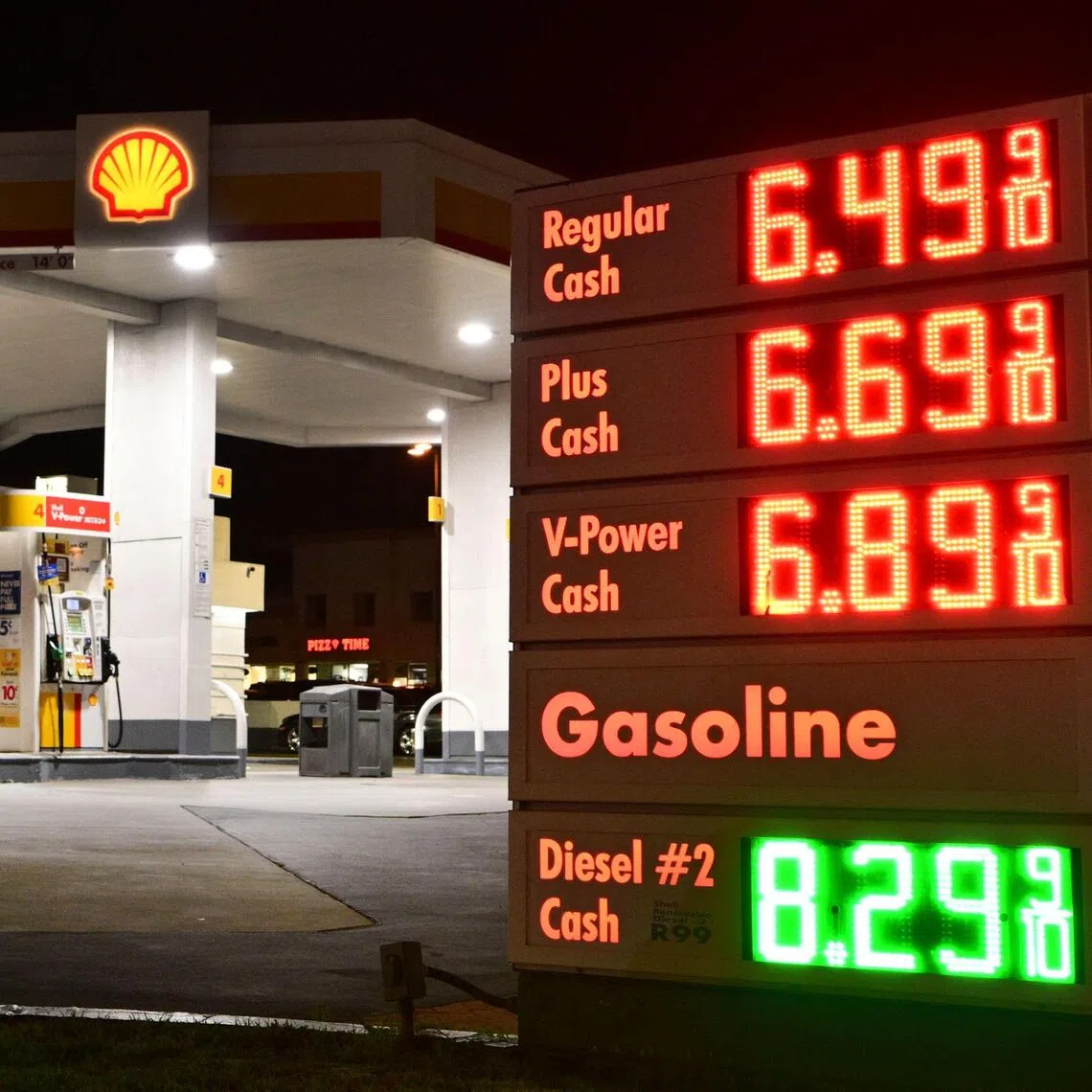 Shell and four other oil companies all surpassed third-quarter estimates, driven by an unprecedented fuel-supply crisis.