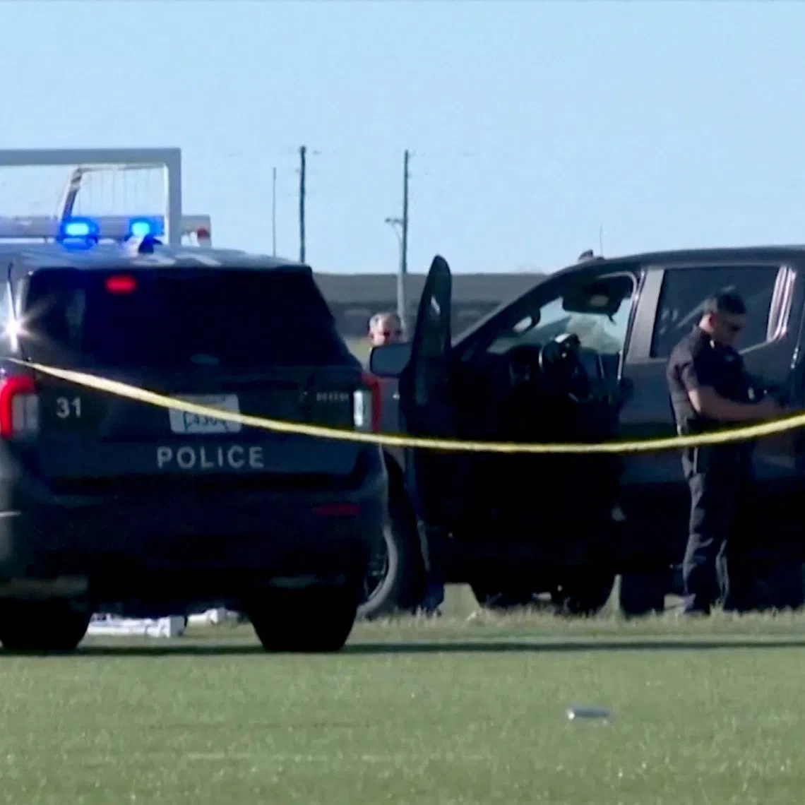 Police said the injured include two aged five, two aged eight, a nine-year-old and five adults.