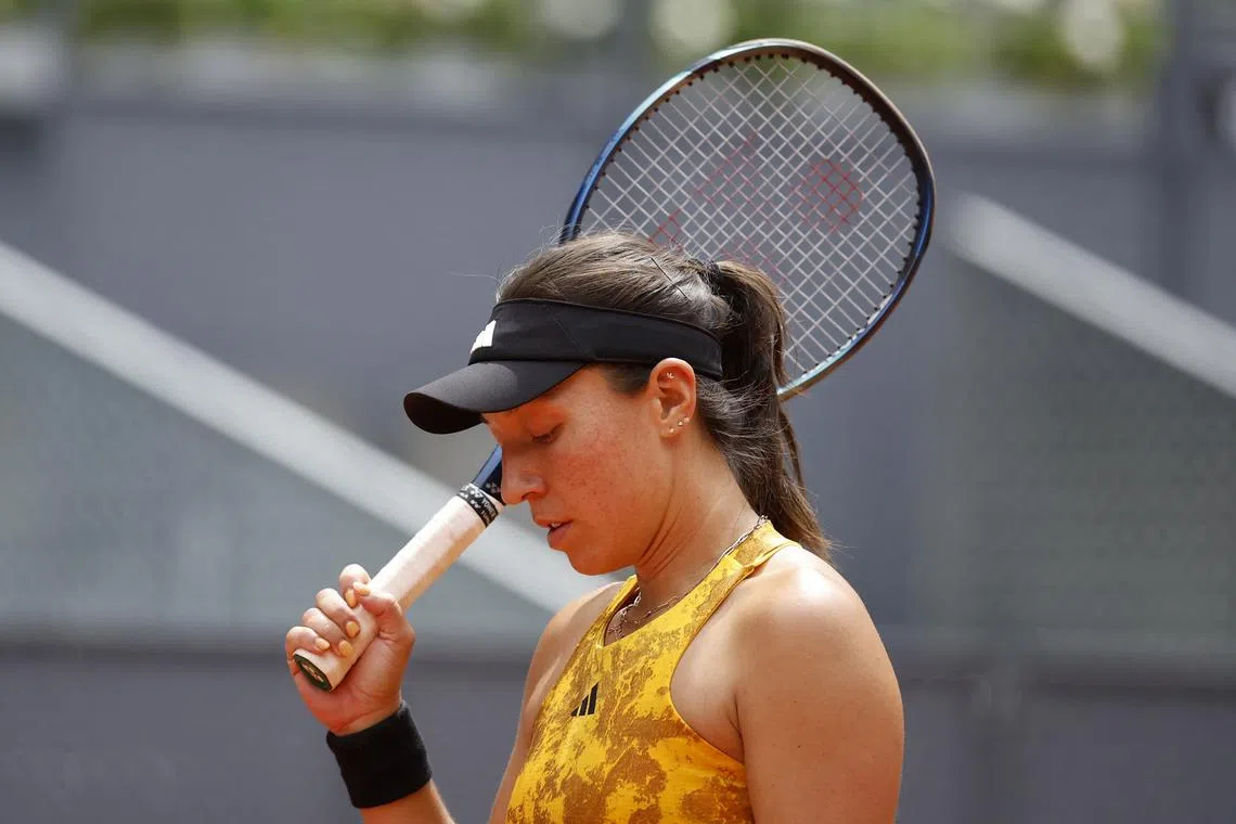 World number three Jessica Pegula criticised Madrid Open organisers and said the incident was "really disappointing".