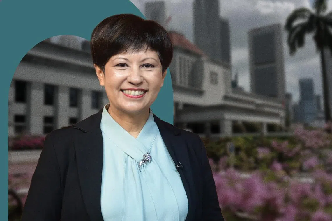 Minister Indranee Rajah answers questions about Budget 2026
