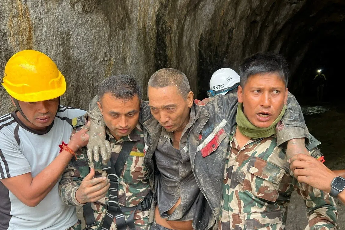 Chinese national rescued from Nepal tunnel 10 days after flash flood