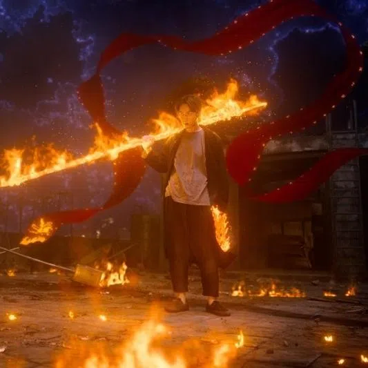 Kai Ko in Agent From Above. 