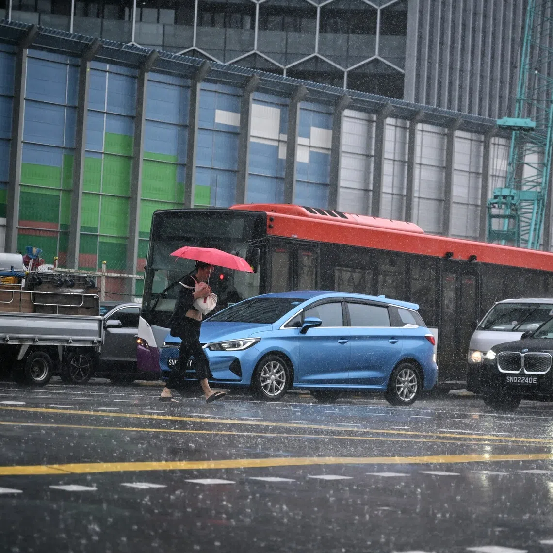 The Meteorological Service Singapore said on Dec 1 that thunder and rain can be expected in the afternoon during the first fortnight of December.