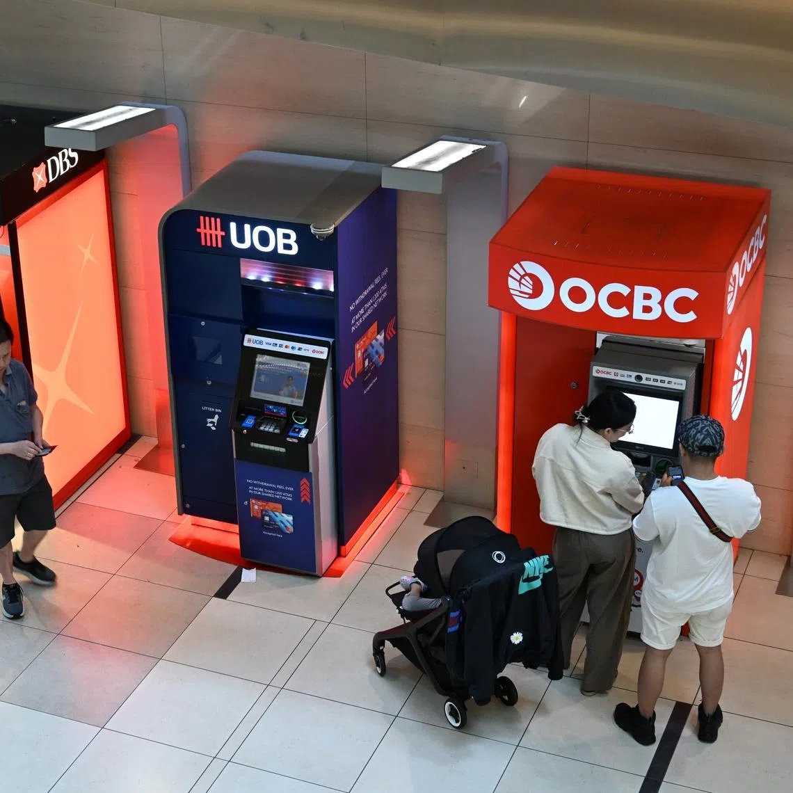 Just weeks ago, UOB had been lagging behind its larger peers DBS and OCBC, which had rallied to record highs.