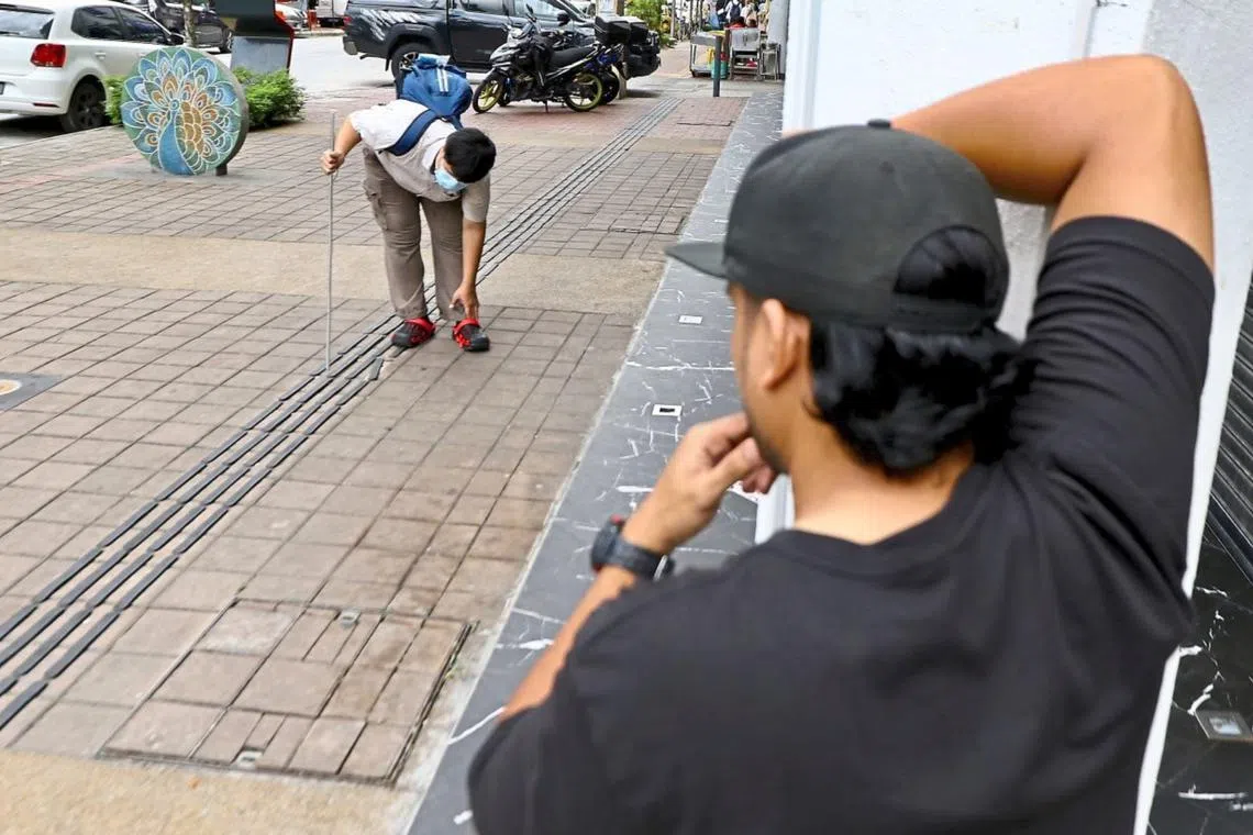 Several blind victims had lodged police reports but decided not to follow up after it became inconvenient for them to make multiple trips.