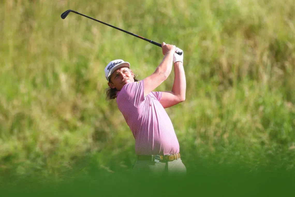 Golf - LIV Golf Invitational - London - Centurion Golf Club, St Albans, Britain - July 9, 2023
Ripper GC's Cameron Smith in action during the final round Action Images via Reuters/Paul Childs