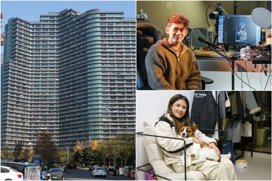 The health of China's live-streaming industry came under the spotlight in recent months, following reports that Regent International (left) was hollowing out.