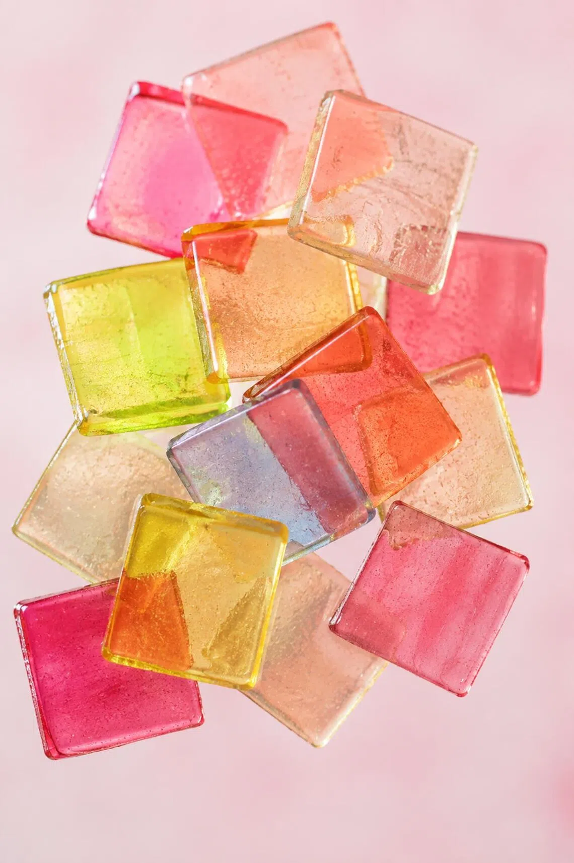 Complimentary Japanese glass candy for completing the pop-up trail.