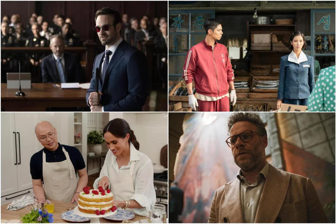 ST's picks include shows featuring the down-to-earth Daredevil and practical duchess Meghan Markle.
