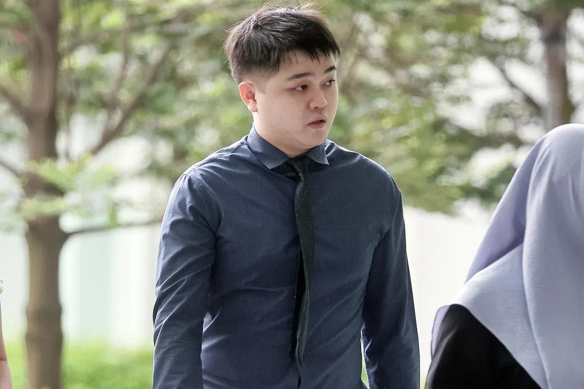 Keith Ong Wei Han was sentenced to four weeks’ jail after he pleaded guilty to one count each of mischief and assault.