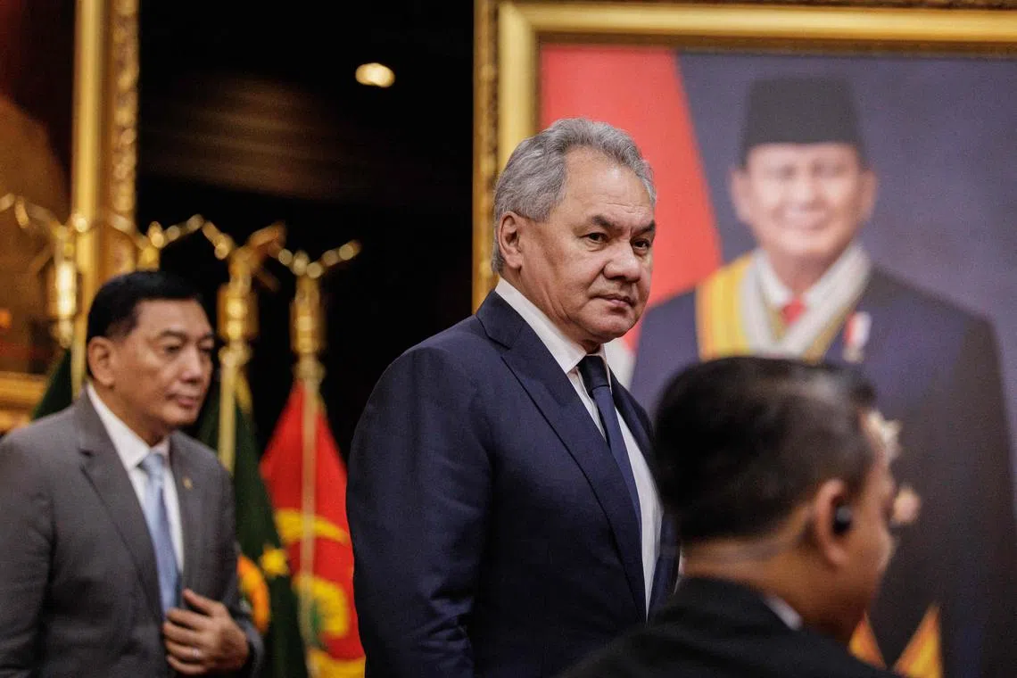 Russia's Security Council Secretary Sergei Shoigu is seen as influential in the decision to send Russian troops into Ukraine in 2022.