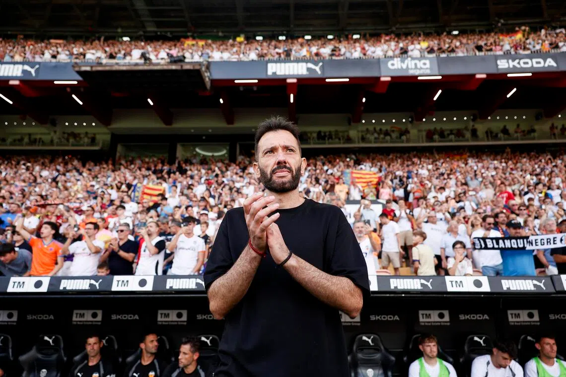 Valencia sack CEO Ron Gourlay and coach Carlos Corberan after winless start to season