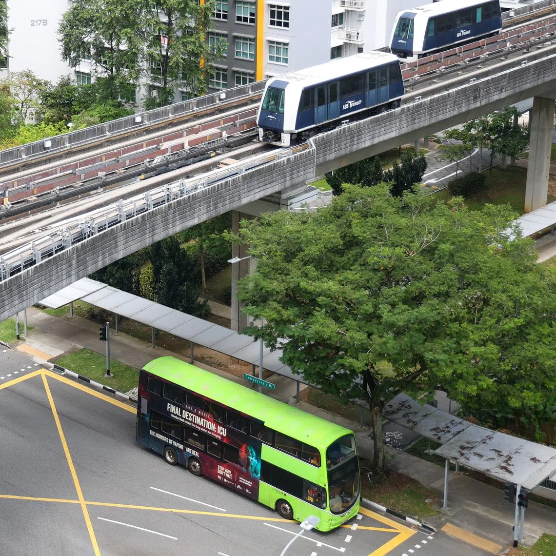 The Sengkang-Punggol LRT service will be extended on April 30, with trains departing from Sengkang and Punggol stations at 1.06am and 1.09am respectively.